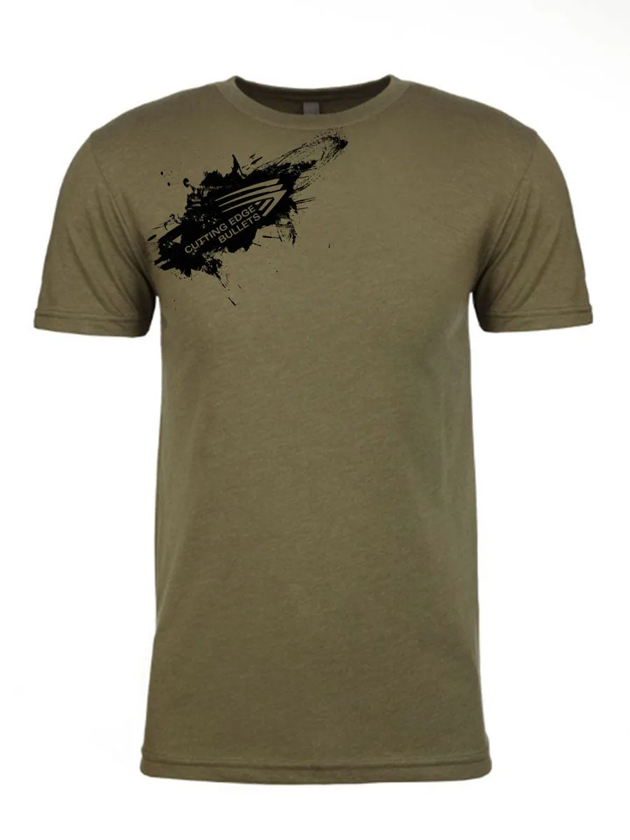 Cutting Edge CEB Tee verde militare maglietta S