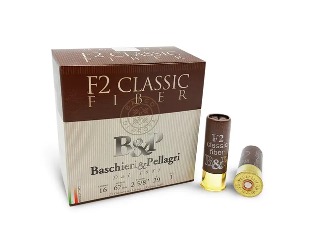 Baschieri F2 Classic Fiber cartucce calibro 16 da 29 g