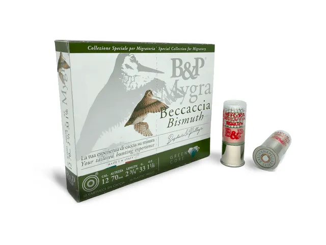 Baschieri & Pellagri Mygra Beccaccia Bismuth cartucce 12/70
