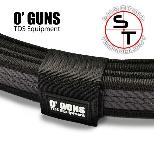 Shooting Technology ferma cintura cordura velcro nero safari