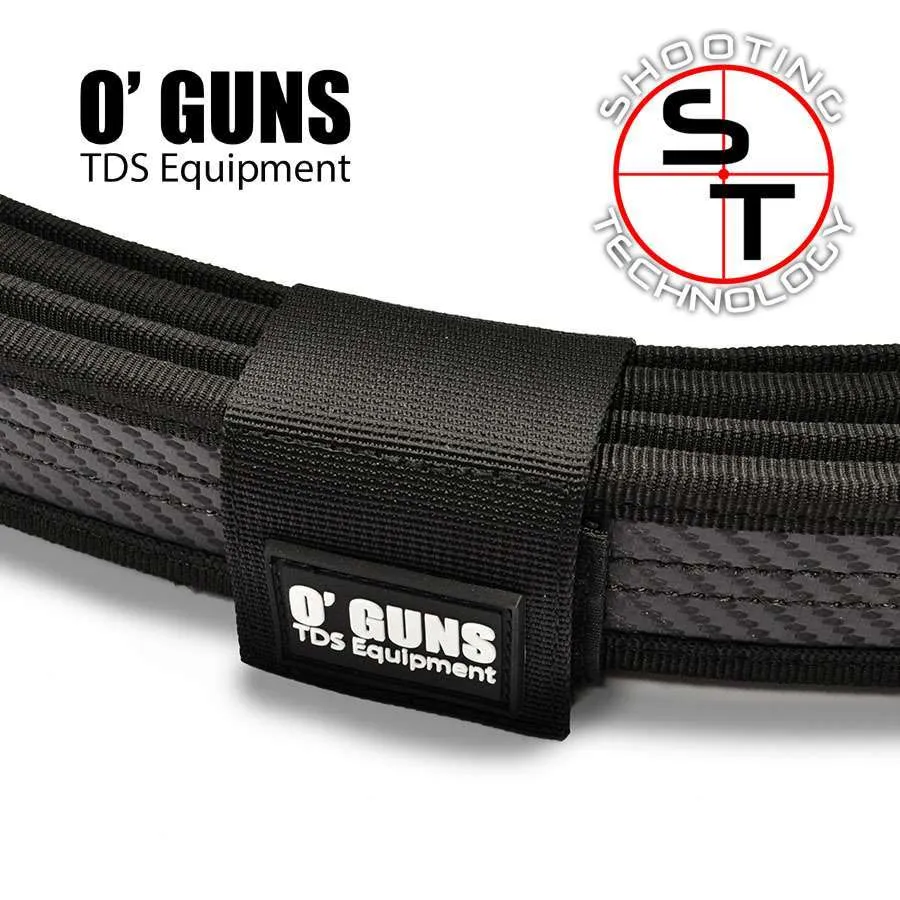 Shooting Technology ferma cintura cordura velcro nero safari