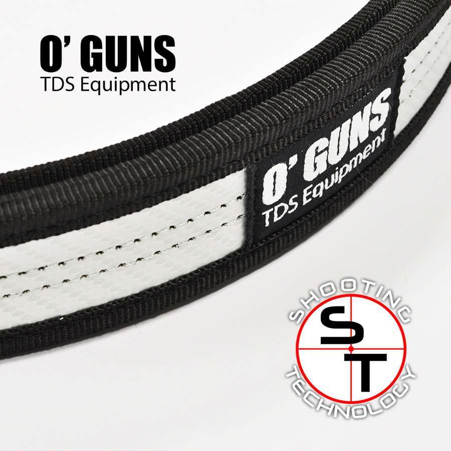 Shooting Technology cinturone IPSC Silver Carbon safari