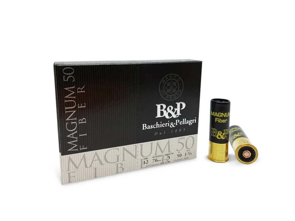 Baschieri & Pellagri Magnum Fiber 50 cartucce magnum cal 12