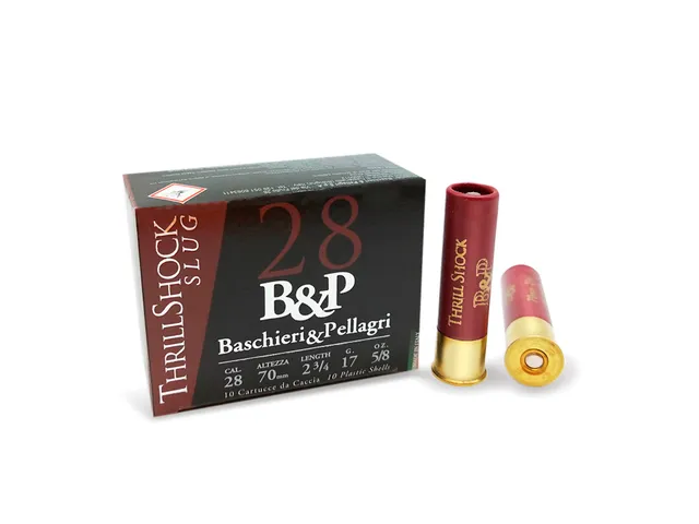 Baschieri & Pellagri Big Game Palla Thrill Shock cartucce calibro 28