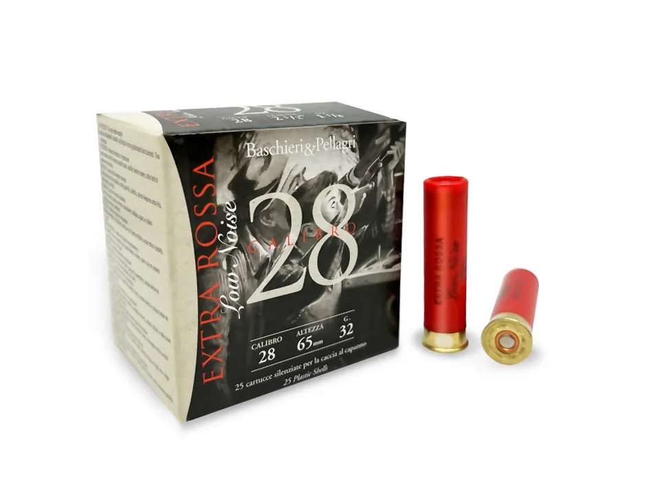 Baschieri & Pellagri Extra Rossa 28 cartucce silenziate 32g