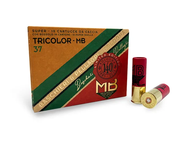 Baschieri & Pellagri MB Tricolor cartucce caccia Vintage 37g
