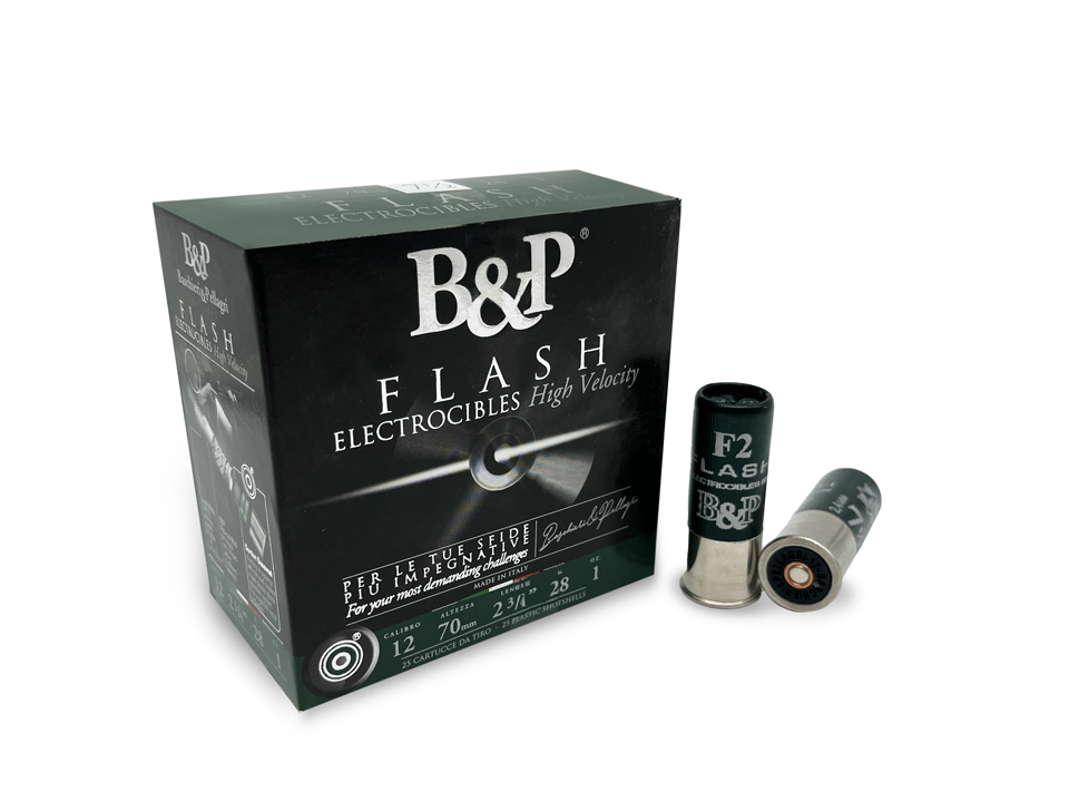 Baschieri & Pellagri Flash Electrocibles cartucce tiro calibro 12 eliche