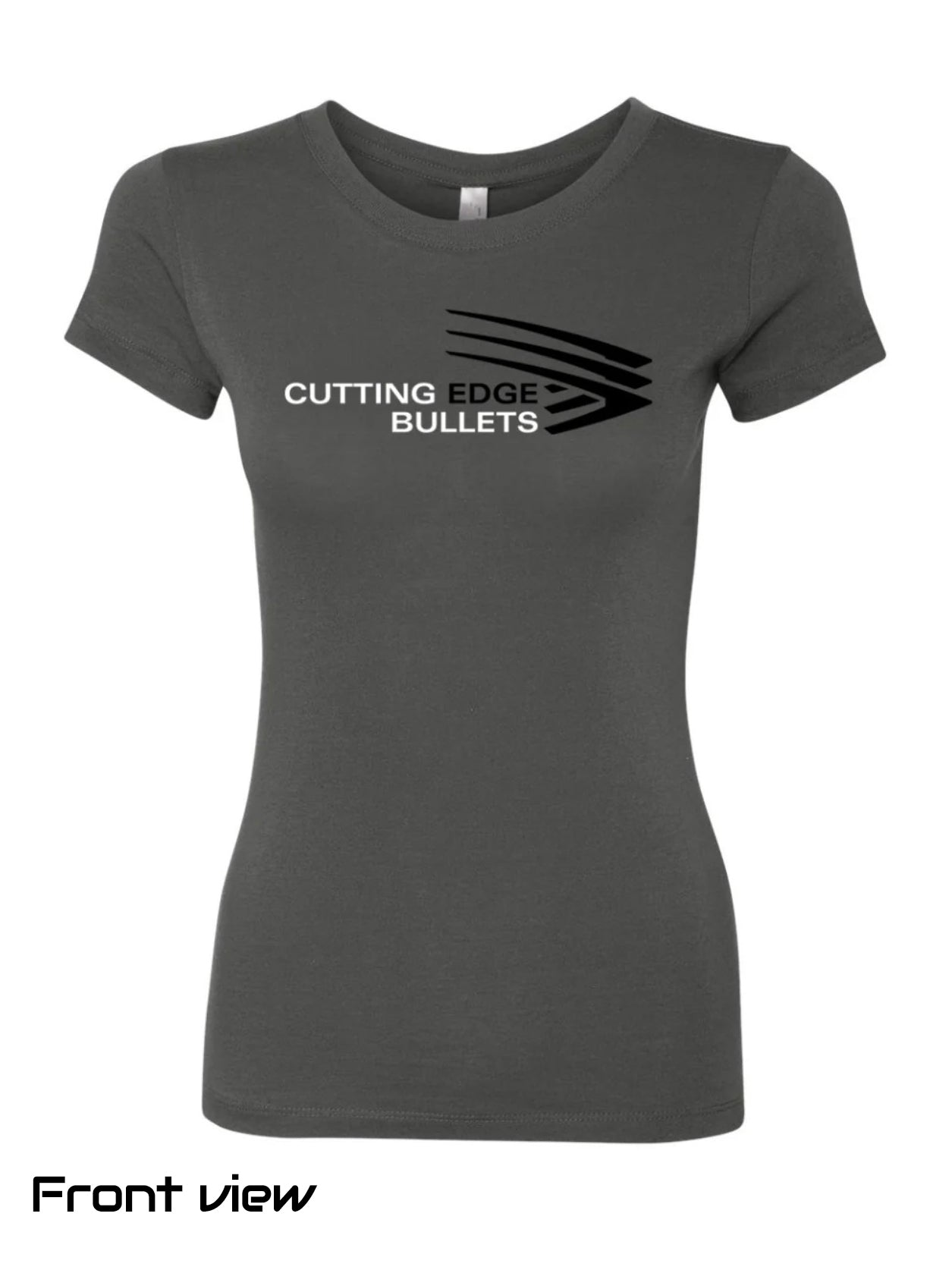 Cutting Edge Apparel Tee donna grigia cotone taglia XL