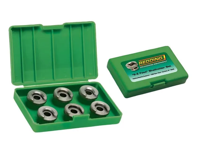 Redding Type S E-Z Feed Shellholders Set 6 portabossoli