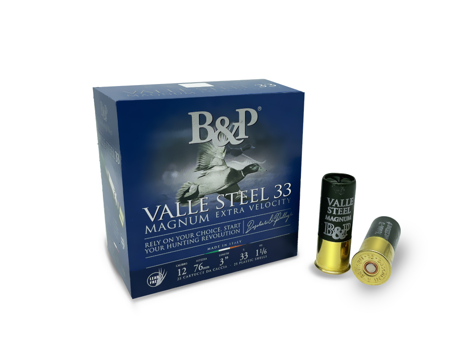 Baschieri & Pellagri Valle Steel 33 Magnum cartucce acciaio