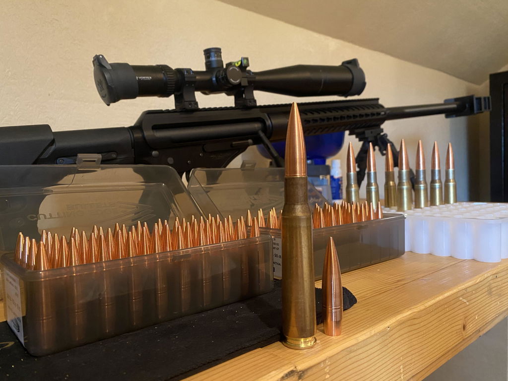 Cutting Edge MTAC 762gr Palle Rame 50BMG Single Feed 50ct