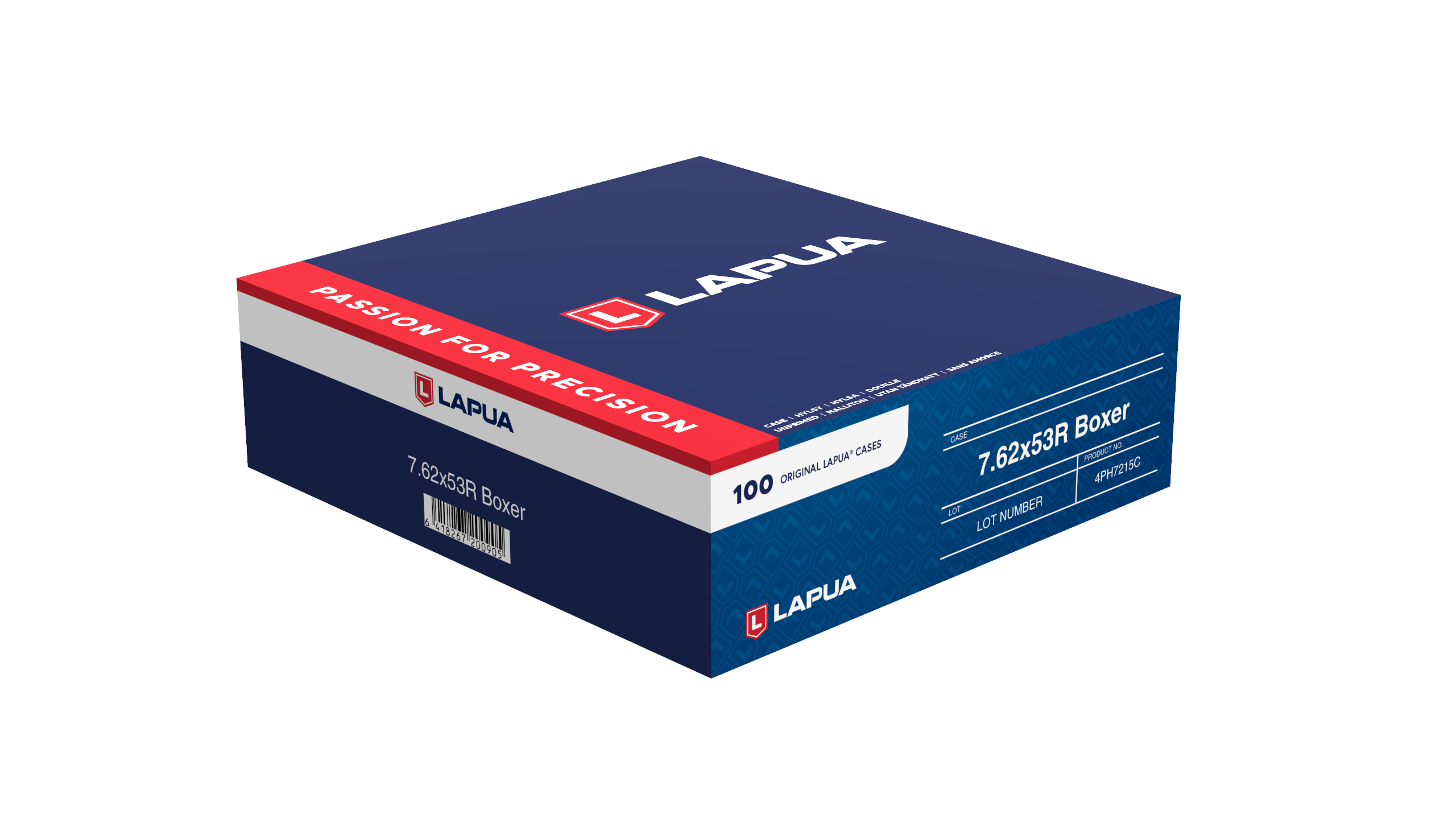 Lapua Scenar 7,62x53R bossoli 100 pz LRP