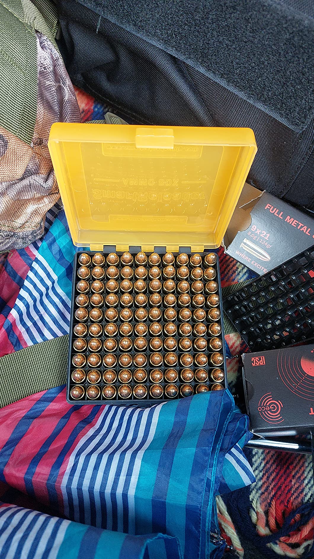 Smartreloader Portamunizioni #11 scatola munizioni 50 colpi 9mm