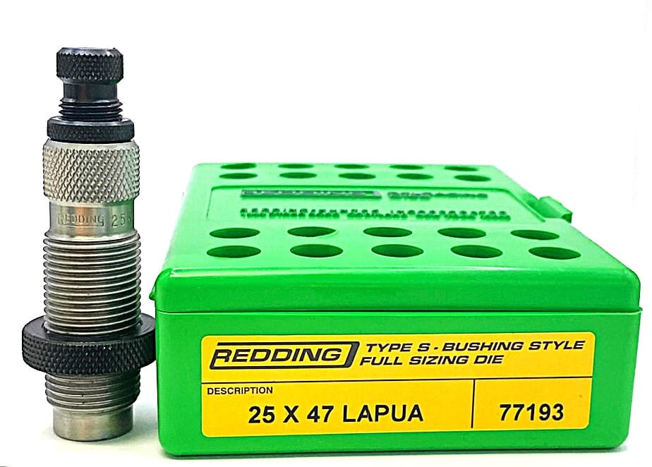 Redding Premium set matrici 25x47 Lapua full length precisione