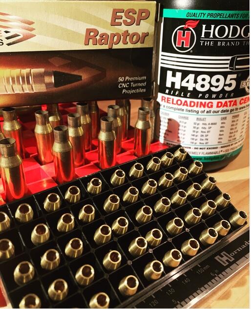 Cutting Edge ESP Raptor 7mm 115gr proiettile ottone 50pz