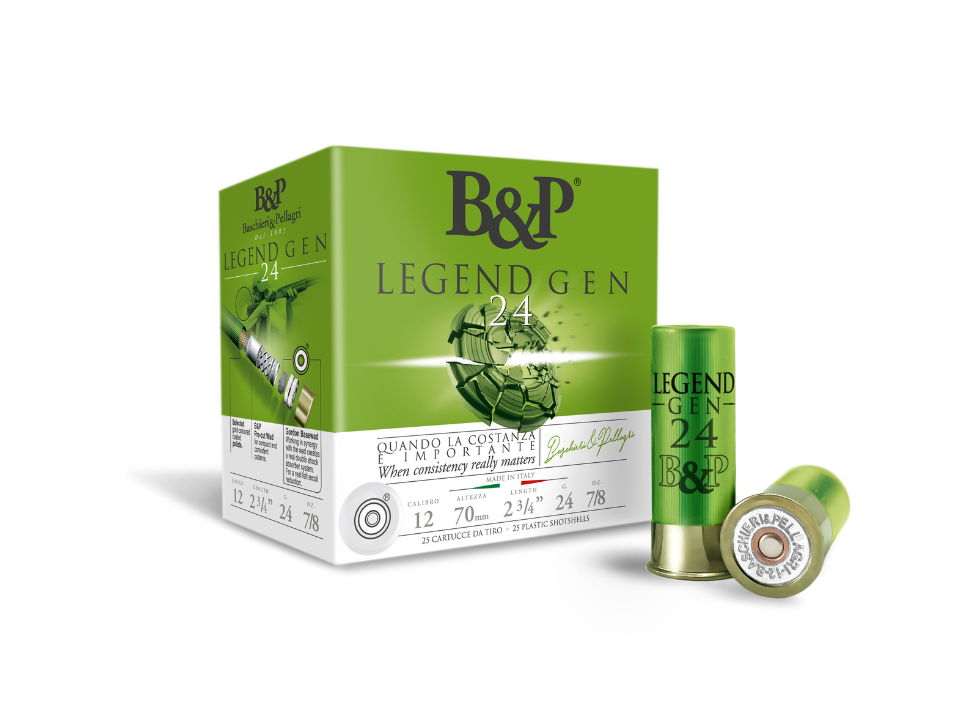 Baschieri & Pellagri Sporting & Compak Legend Gen 24 cartucce calibro 12