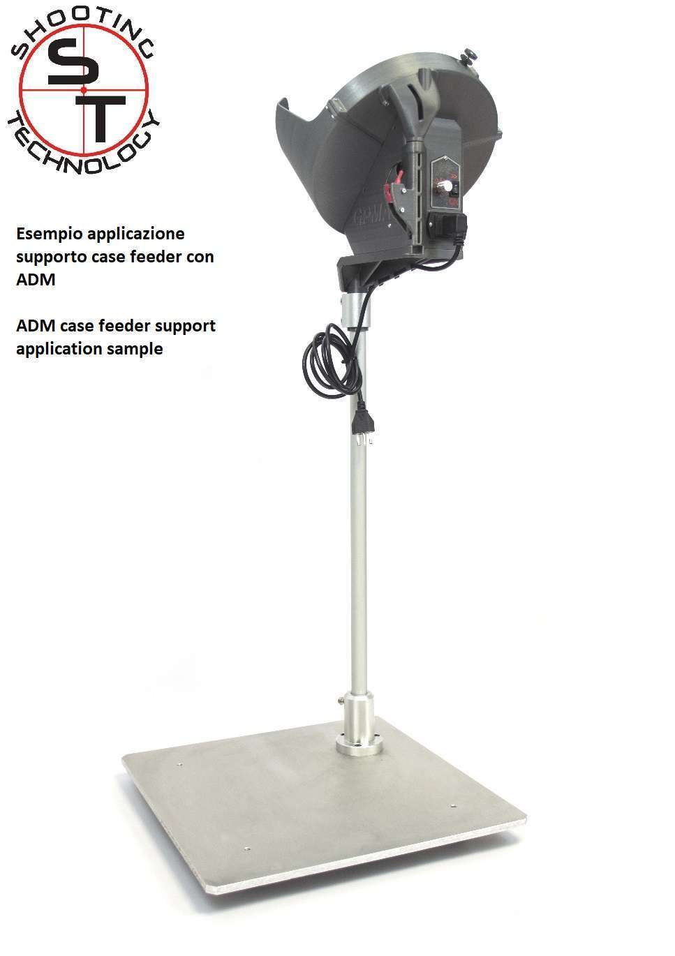 Shooting Technology Supporto Case Feeder ADM DRM D25 mm