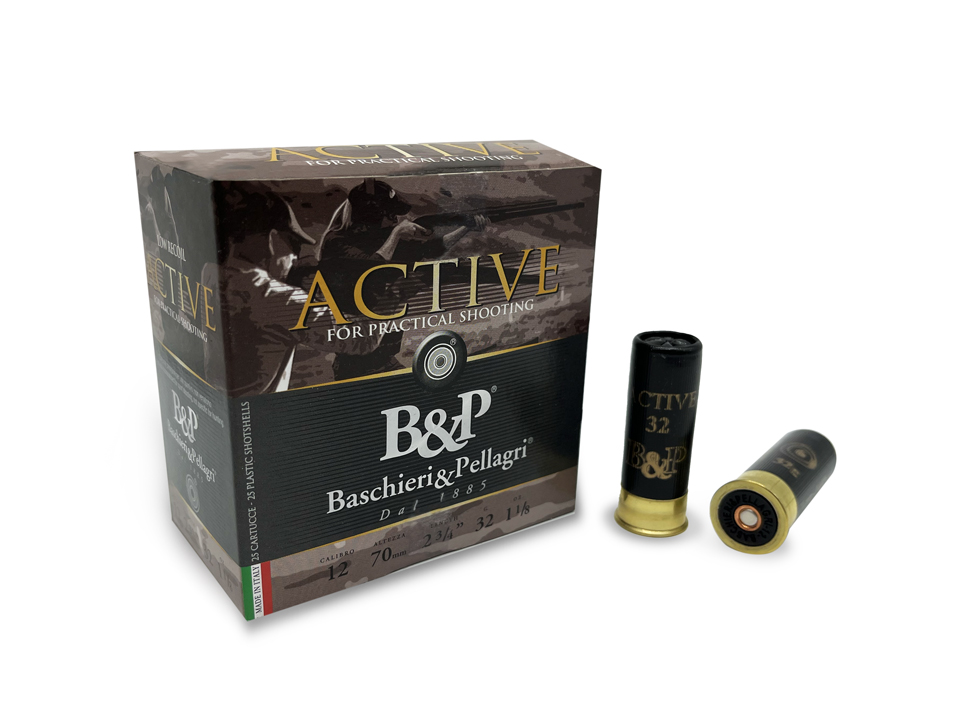 Baschieri & Pellagri Active 32 cartucce tiro 32g strette