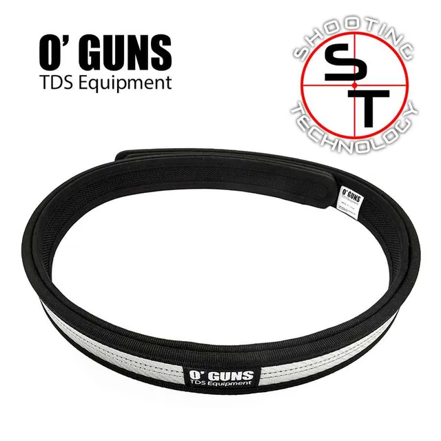 Shooting Technology cinturone IPSC Silver Carbon safari