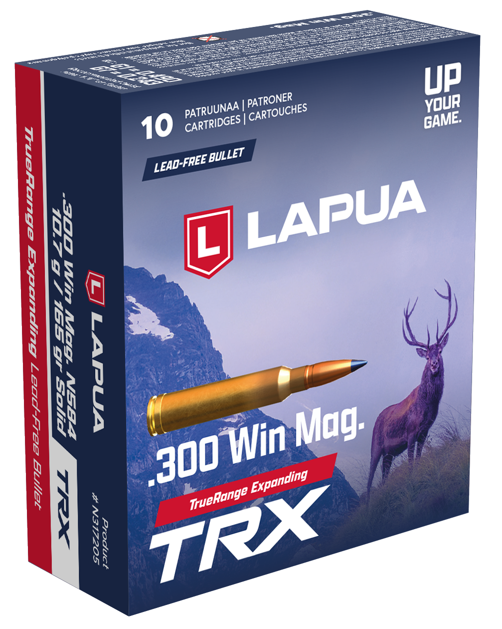 Lapua TRX cartucce .300 Win Mag 165 gr rame caccia