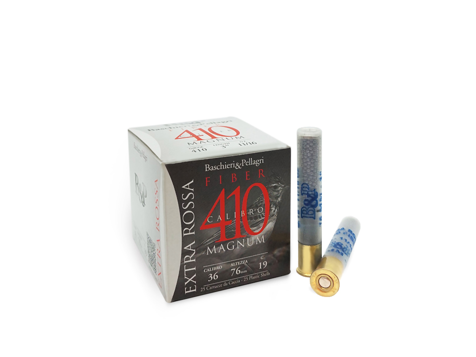 Baschieri & Pellagri Extra Rossa 410 Magnum Fiber cartucce 19g feltro