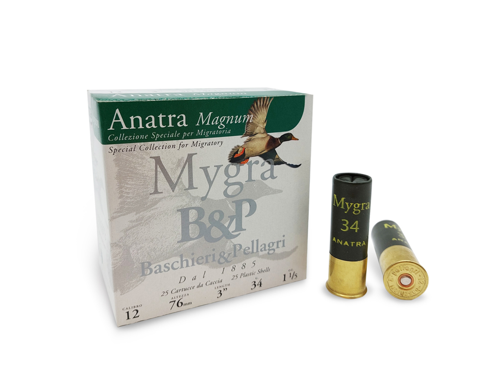 Baschieri & Pellagri Mygra Anatra Magnum cartucce acciaio