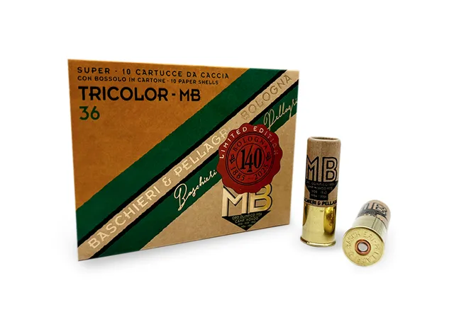 Baschieri MB Tricolor 36 cartucce carta edizione limitata 2025
