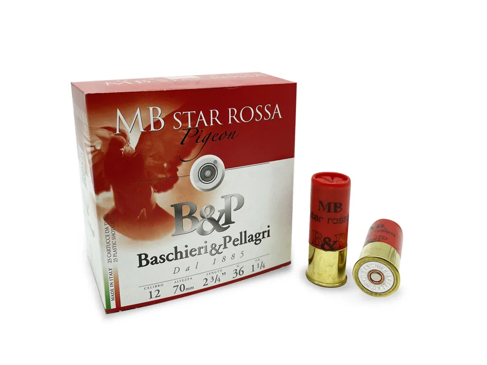 Baschieri & Pellagri MB Star Rossa cartuccia 36g piombo