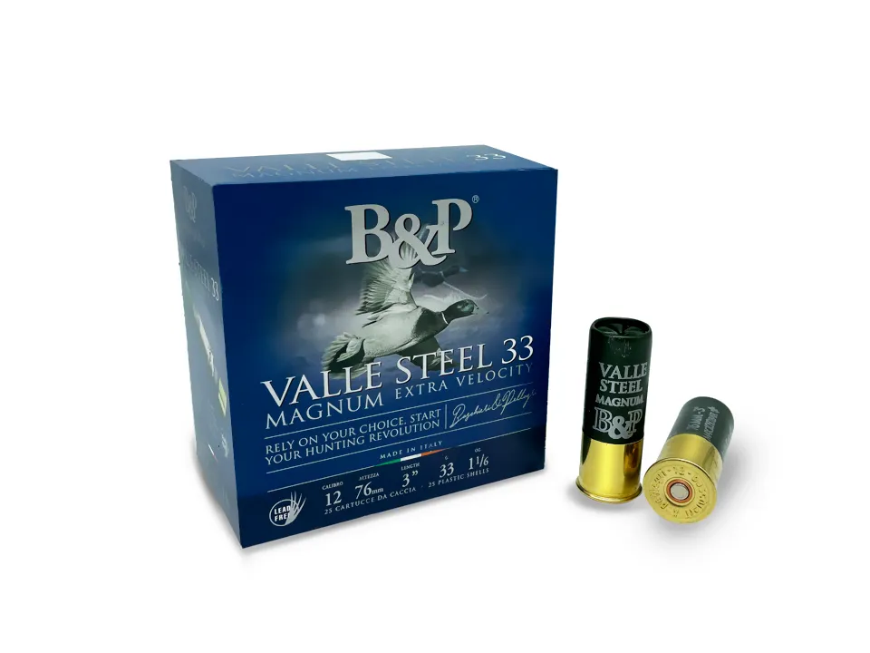 Baschieri & Pellagri Valle Steel 33 Magnum cartucce acciaio