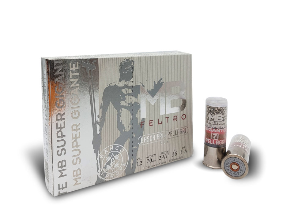 Baschieri & Pellagri Magnum Super Gigante cartucce 36g nichelato