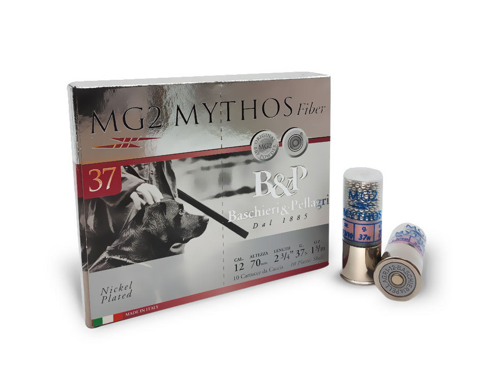 Baschieri MG2 Mythos 37 Fiber cartucce 37 g nichelato
