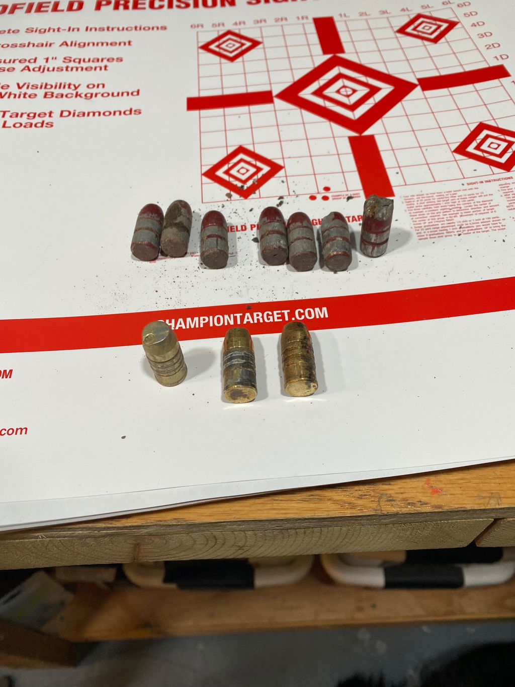 Cutting Edge Safari Solid 325 gr .458 palla ottone 20 pz