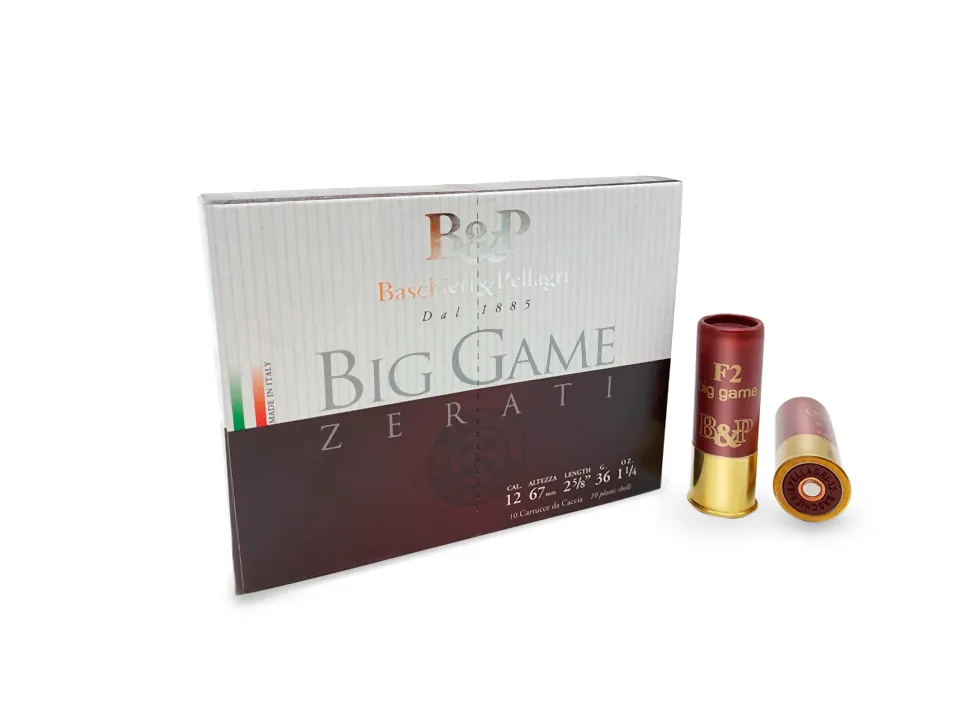 Baschieri & Pellagri Big Game Zerati cartucce calibro 12