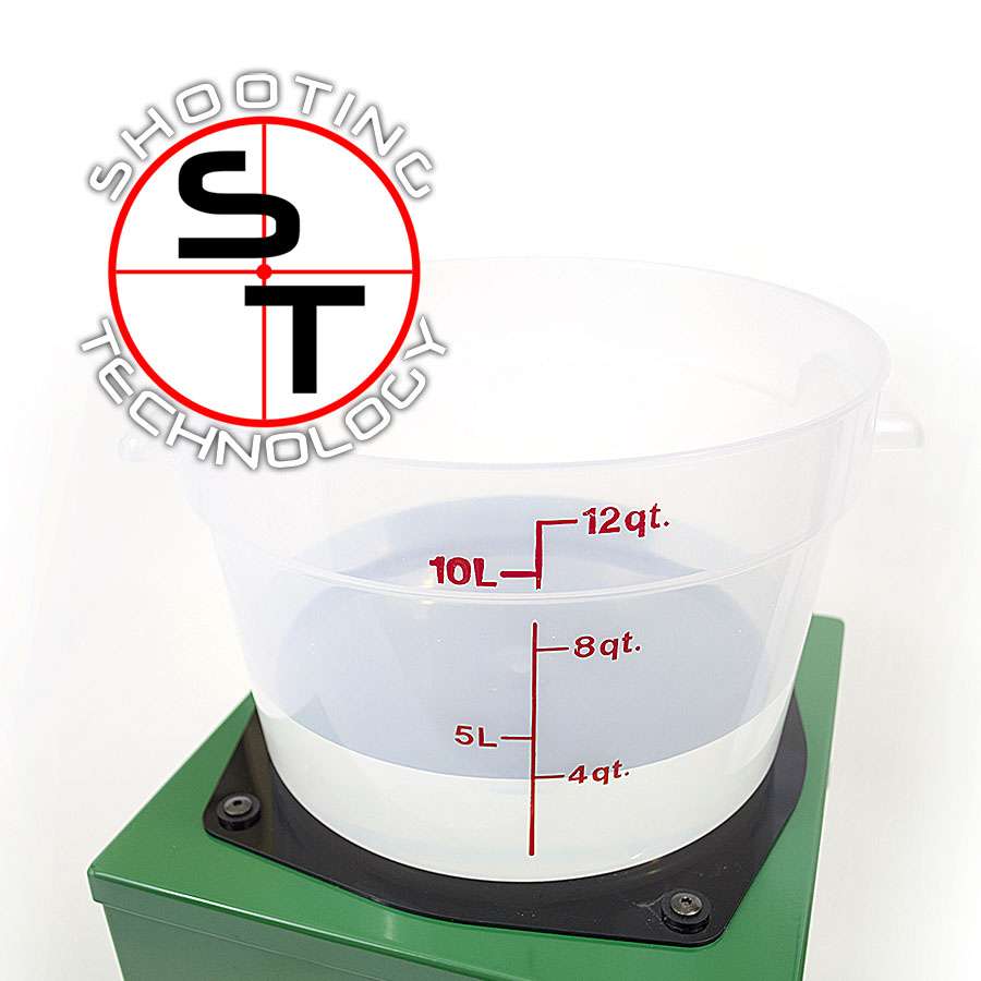 L.E.M. Vasca lavaggio cilindrica plastica con coperchio