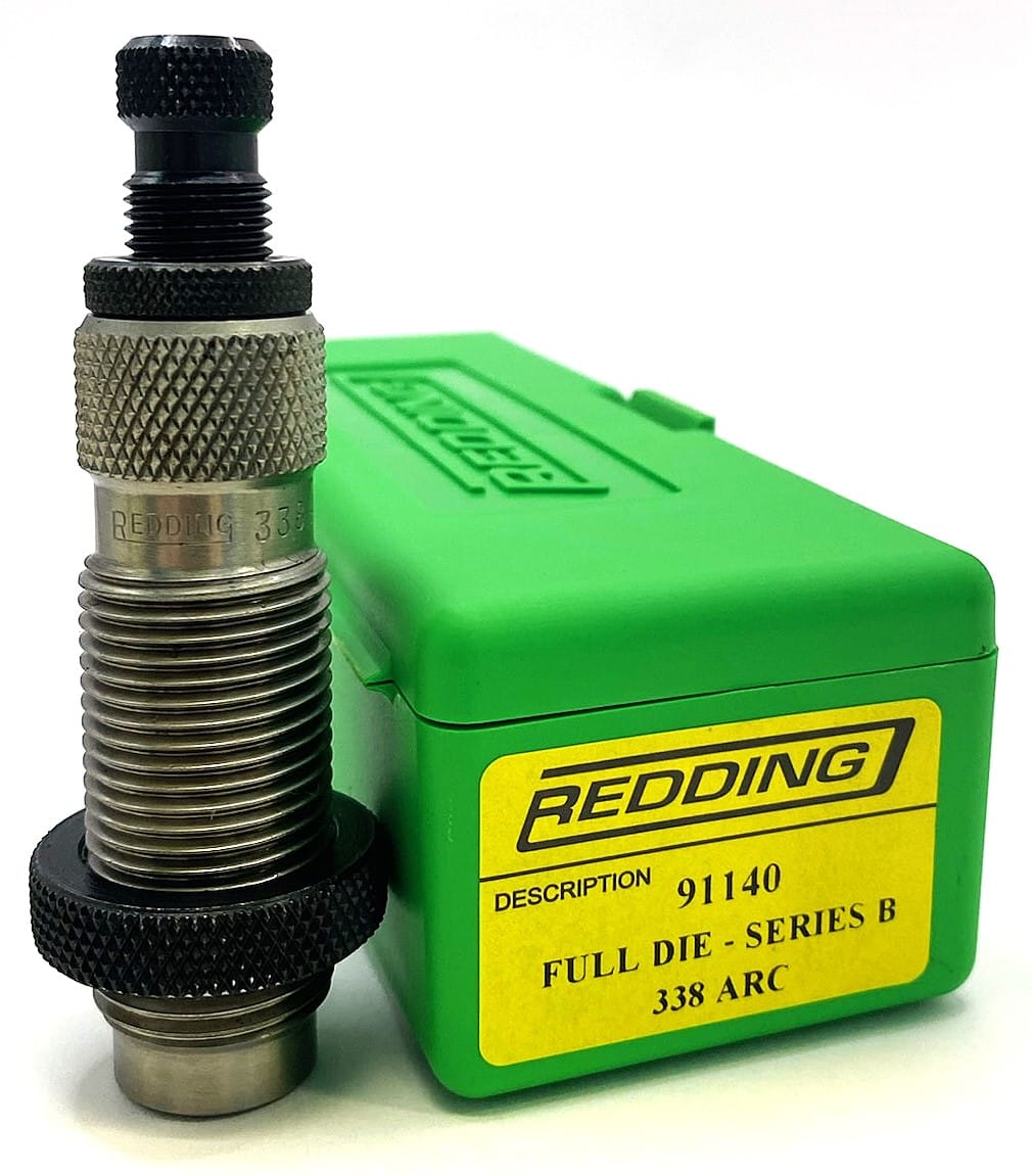 Redding Premium 338 ARC Full Length Die Set matrici acciaio